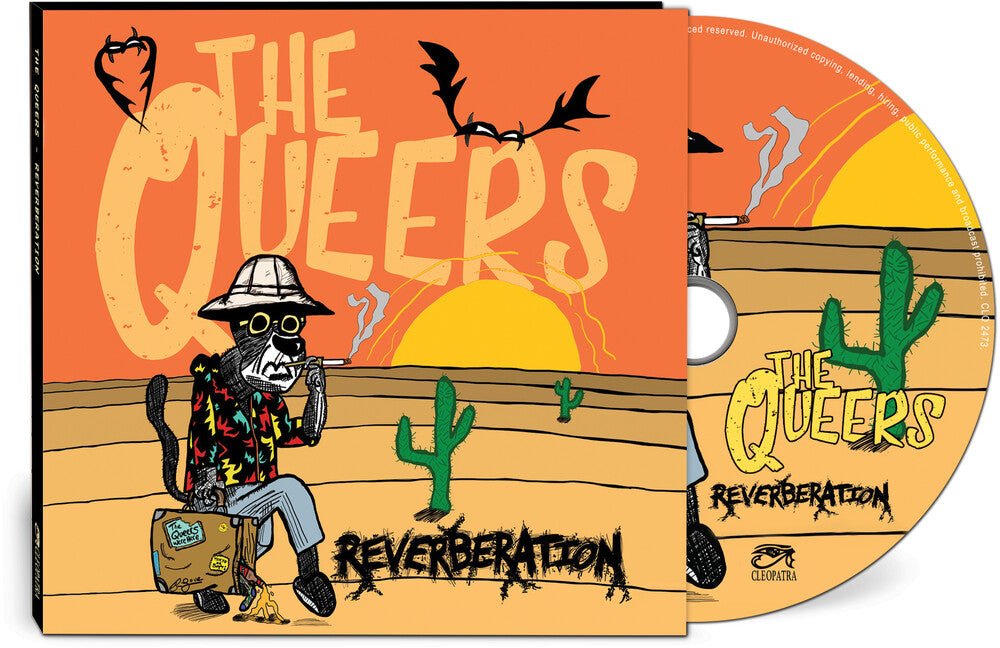the album cover for The Queers - Reverberation