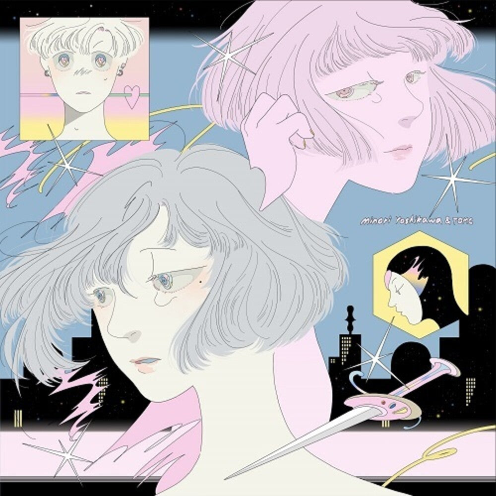 the album cover for Minori Yoshikawa  / Tomc - Let's Talk About Dreams / Ghosts Online