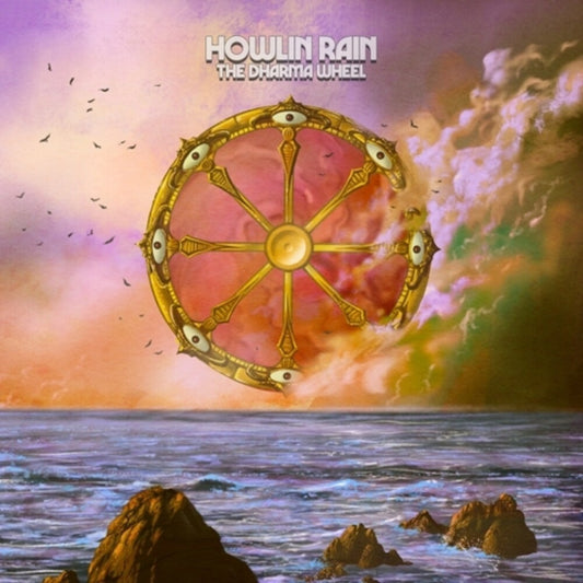 the album cover for Howlin Rain - Dharma Wheel