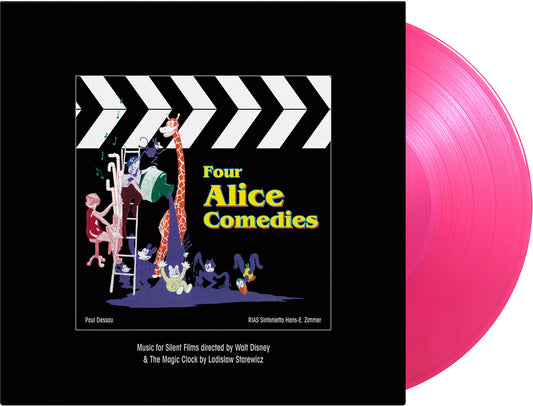 the album cover for Paul Dessau  / Zimmer,Hanes E. / Sinfonietta,Rias - Four Alice Comedies Music Written For Walt Disney