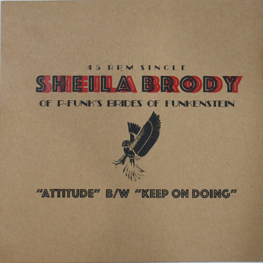 the album cover for Sheila Brody - Attitude