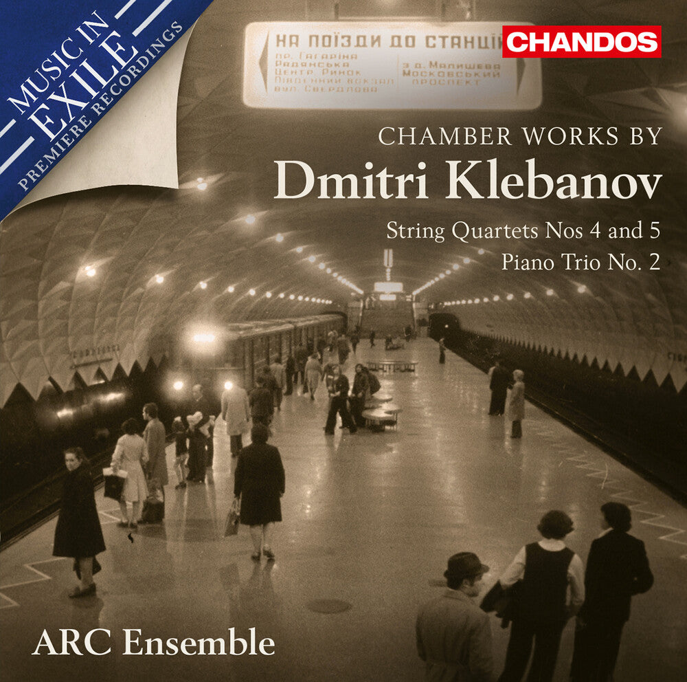 the album cover for Klebanov / Arc Ensemble - Chamber Works