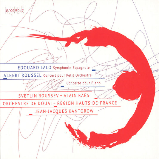 the album cover for Lalo / Raes / Kantorow - Orchestral Works