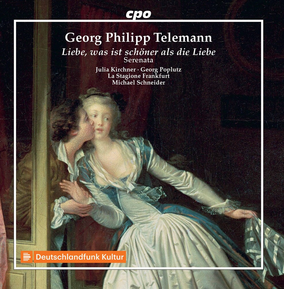 the album cover for Telemann / Kirchner / Schneider - Liebe Was Ist Schoner Als Die