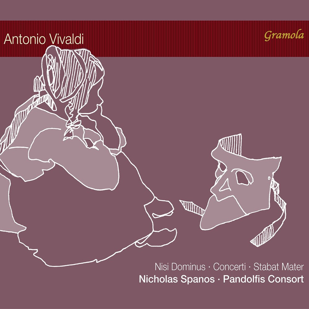 the album cover for Vivaldi / Pandolfis Consort / Spanos - Works