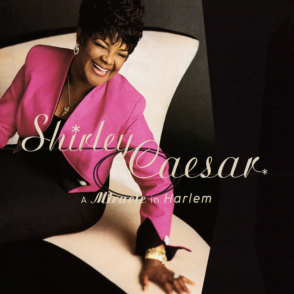 the album cover for Shirley Caesar - Miracle In Harlem