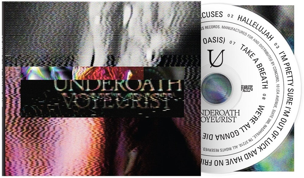 the album cover for Underoath - Voyeurist