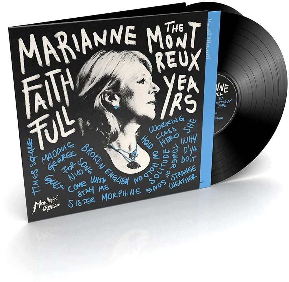 the album cover for Marianne Faithfull - Marianne Faithfull: The Montreux Years