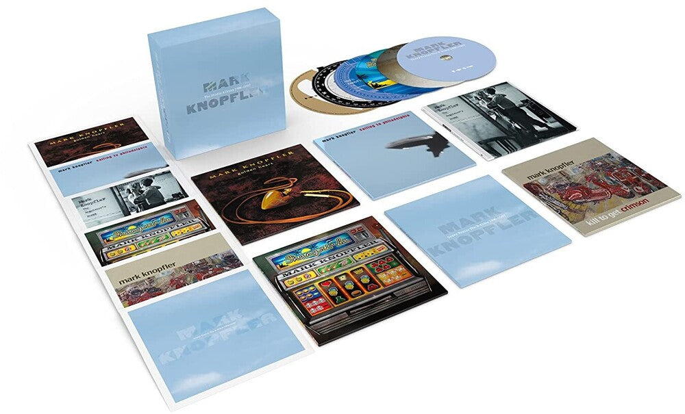 the album cover for Mark Knopfler - The Studio Albums 1996-2007 [CD Box Set]