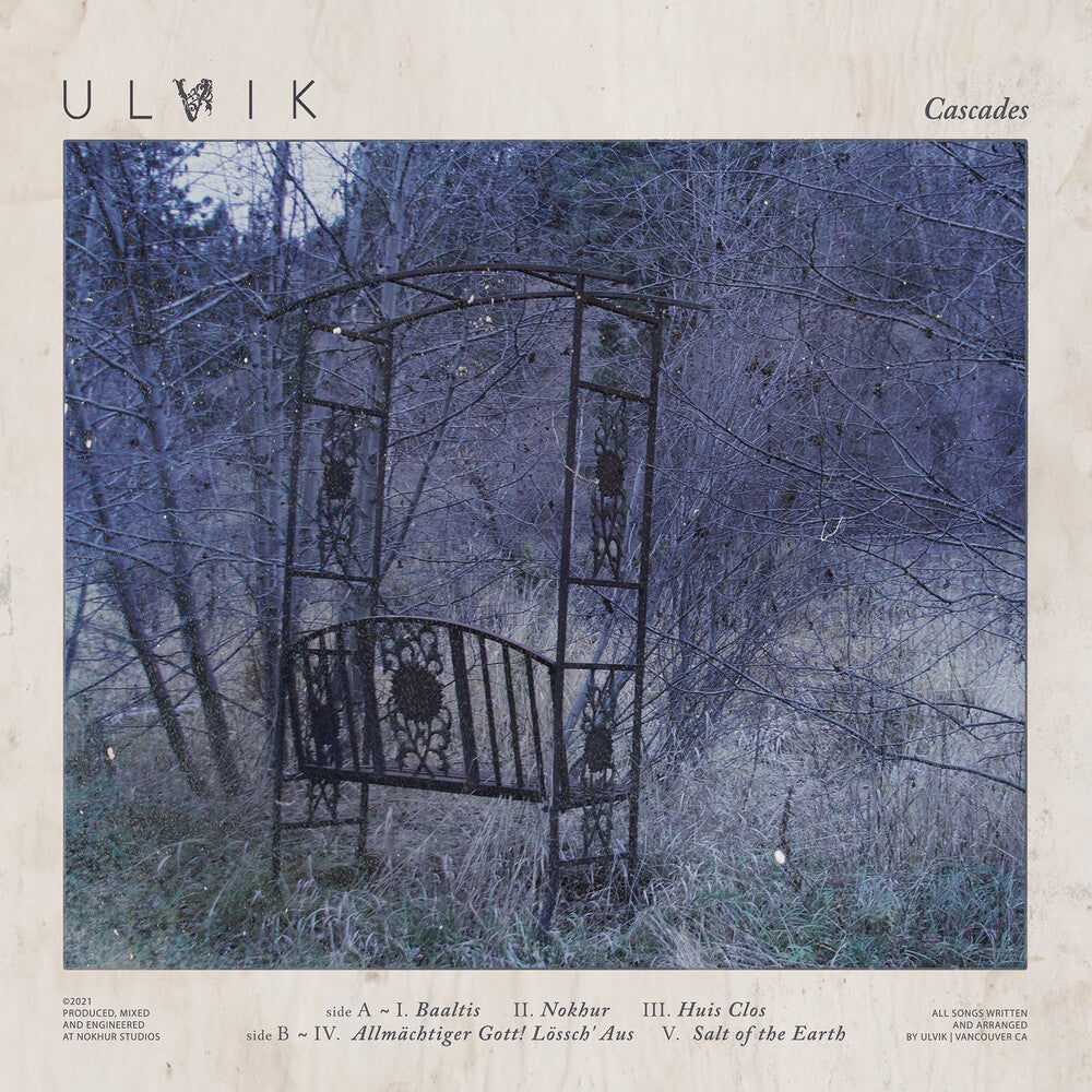 the album cover for Ulvik - Cascades (Uk)