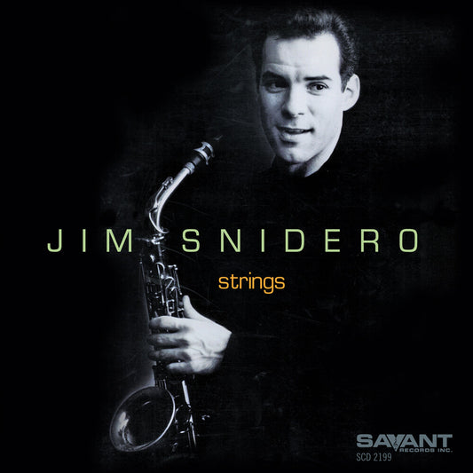 the album cover for Jim Snidero - Strings