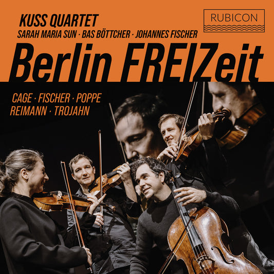 the album cover for Berlin Freizeit - Kuss Quartet