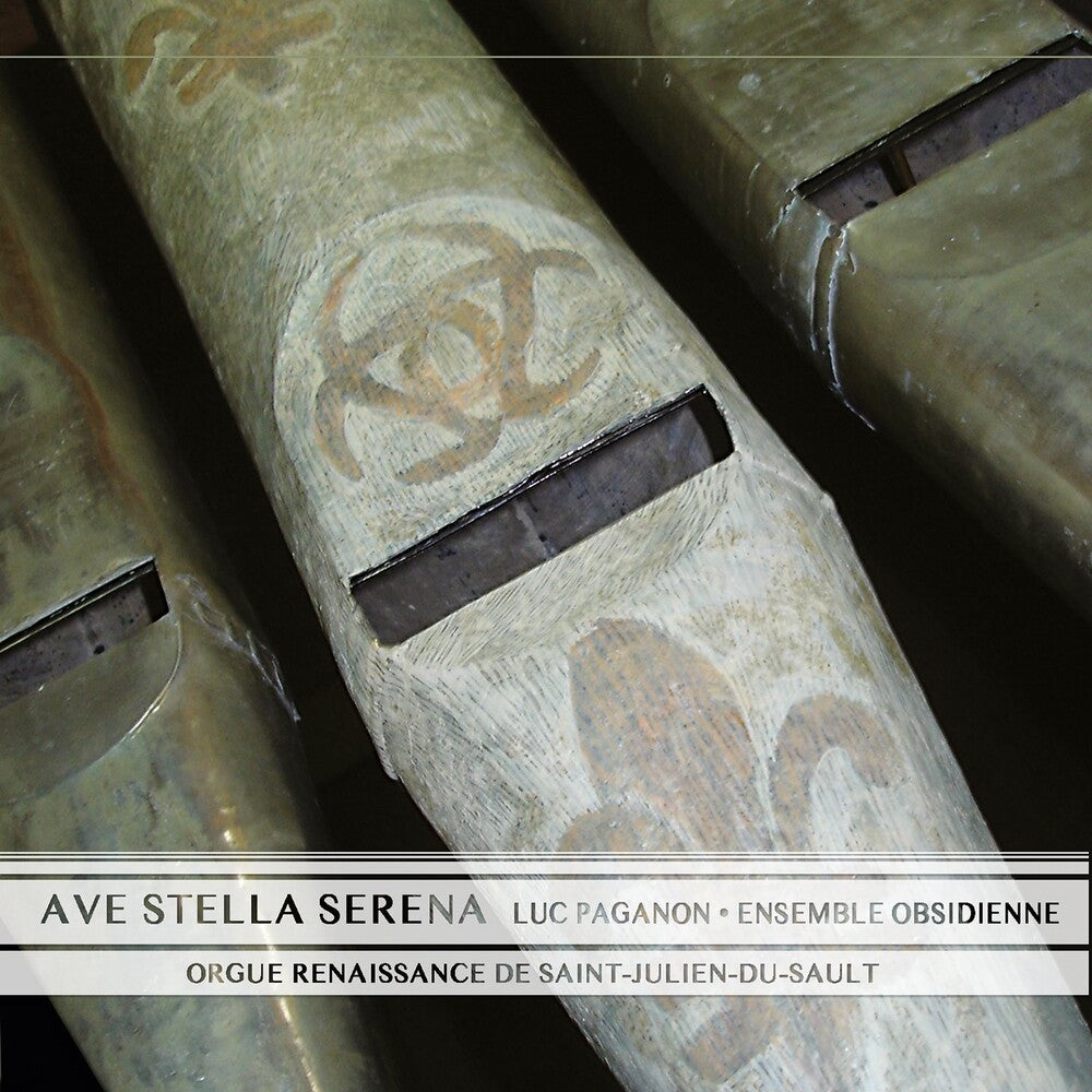 the album cover for Bonnardot / Ensemble Obsidienne / Paganon - Ave Stella Serena