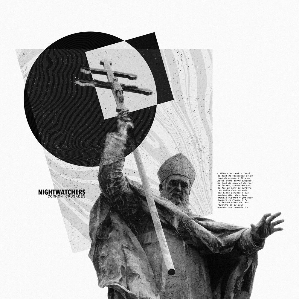 the album cover for Nightwatchers - Common Crusades [Clear Vinyl] [Limited Edition]