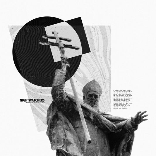 the album cover for Nightwatchers - Common Crusades [Clear Vinyl] [Limited Edition]