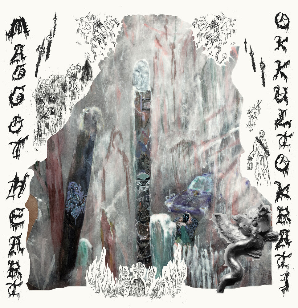 the album cover for Maggot Heart & Okkultokrati - Maggot Heart & Okkultokrati