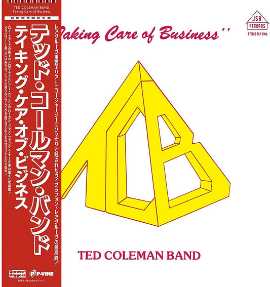 the album cover for Ted Coleman Band - Taking Care Of Business