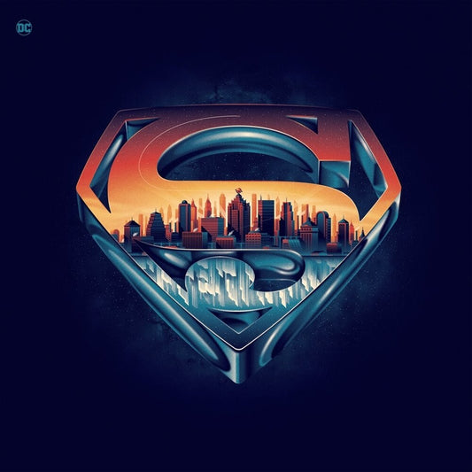 the album cover for John Williams  (Colv) (Ofgv) - Superman Movie - O.S.T. [Colored Vinyl] (Ofgv)