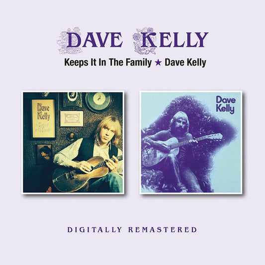 the album cover for Dave Kelly - Keeps It In The Family / Dave Kelly (Uk)