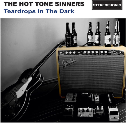 the album cover for Hot Tone Sinners - Teardrops In The Dark (Uk)