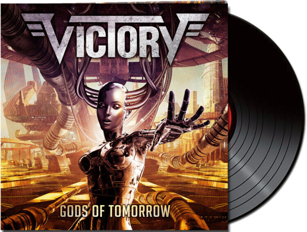 the album cover for Victory - Gods Of Tomorrow (Gate)