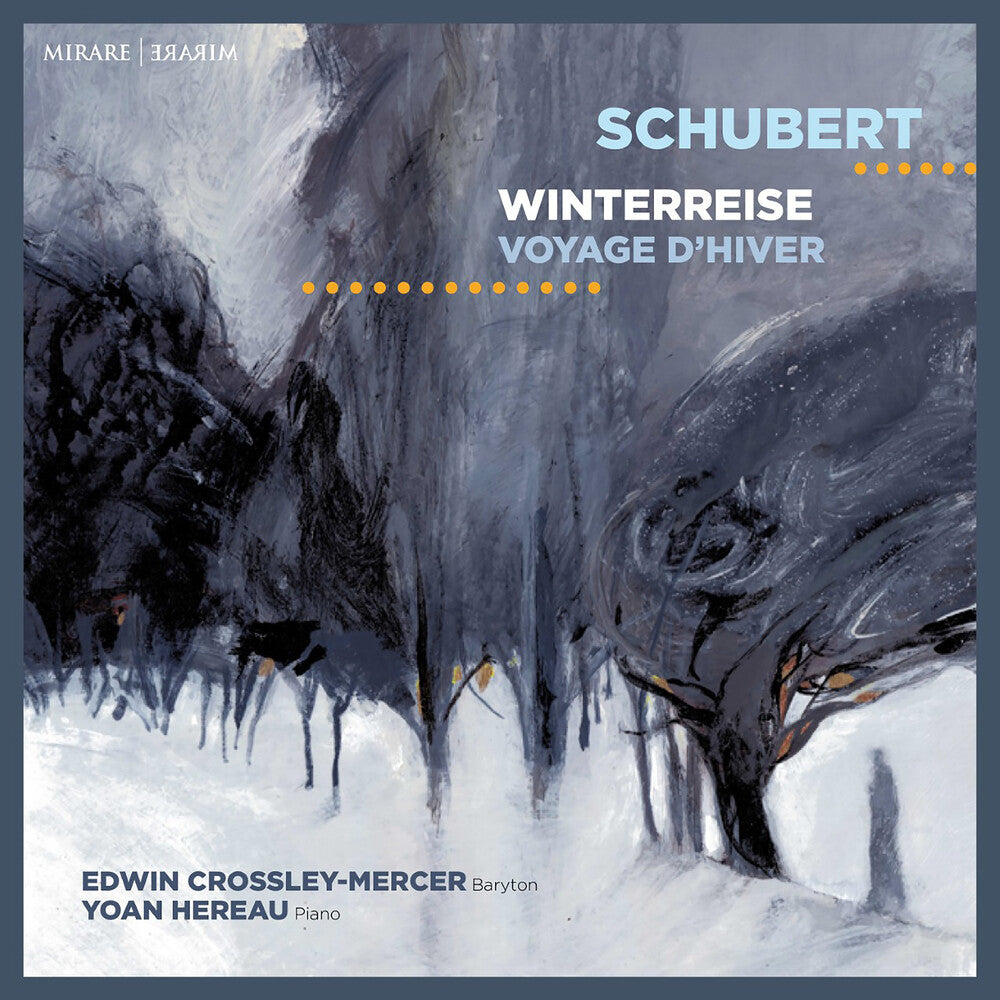 the album cover for Crossley-Edwin Mercer - Schubert: Winterreise