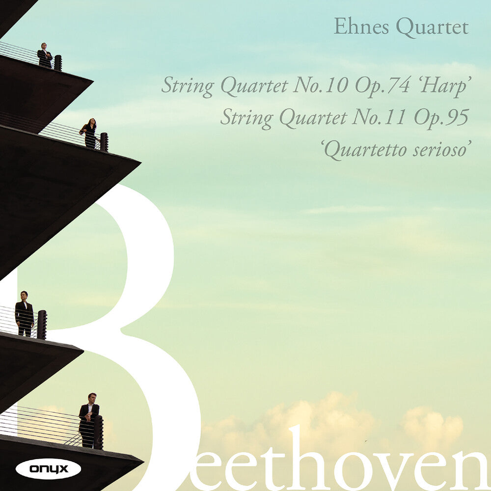 the album cover for Ehnes Quartet - Beethoven: String Quartets Nos.10 & 11