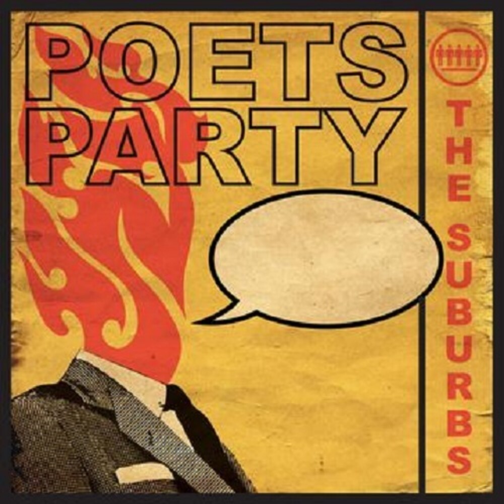 the album cover for Suburbs - Poets Party