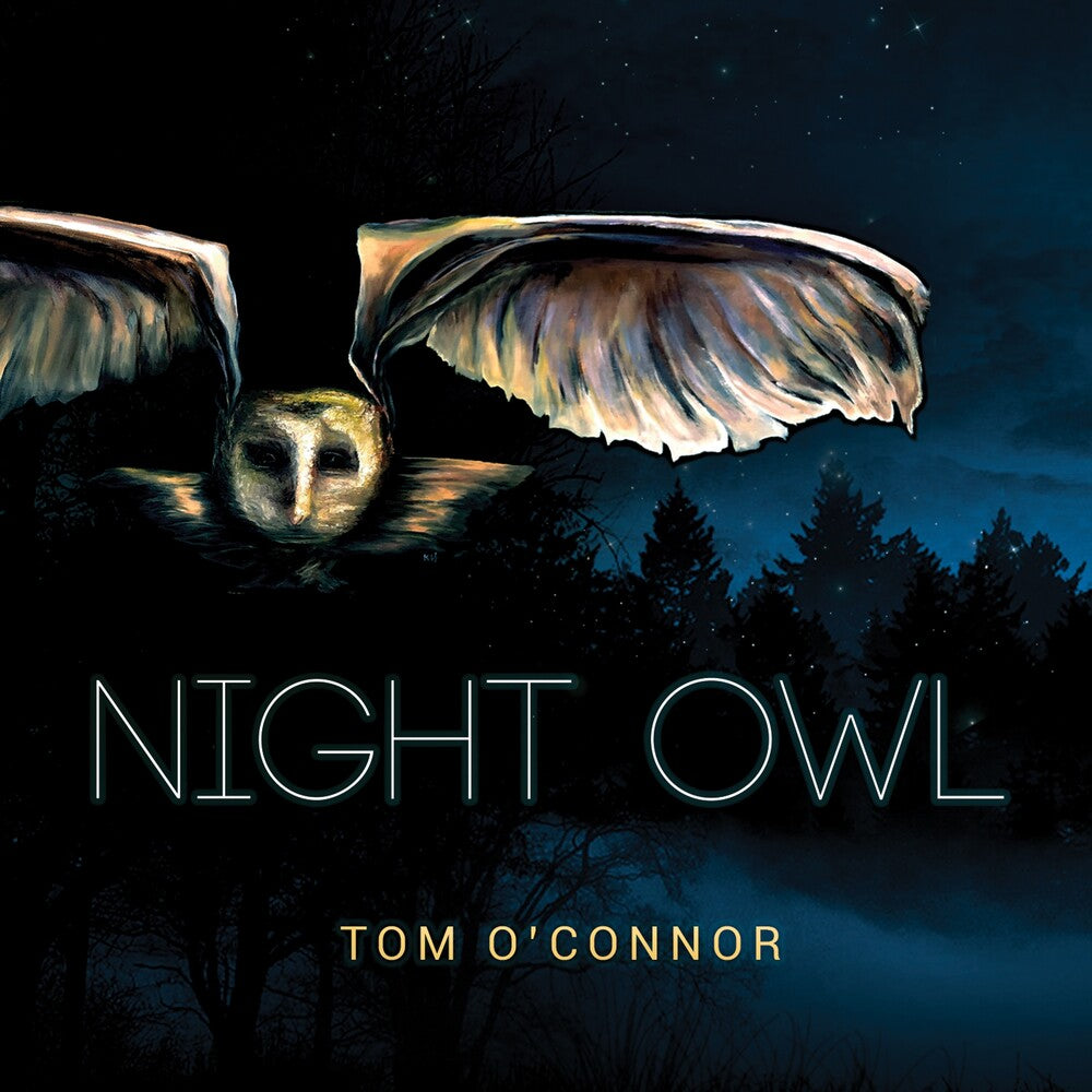the album cover for Tom O'Connor - Night Owl