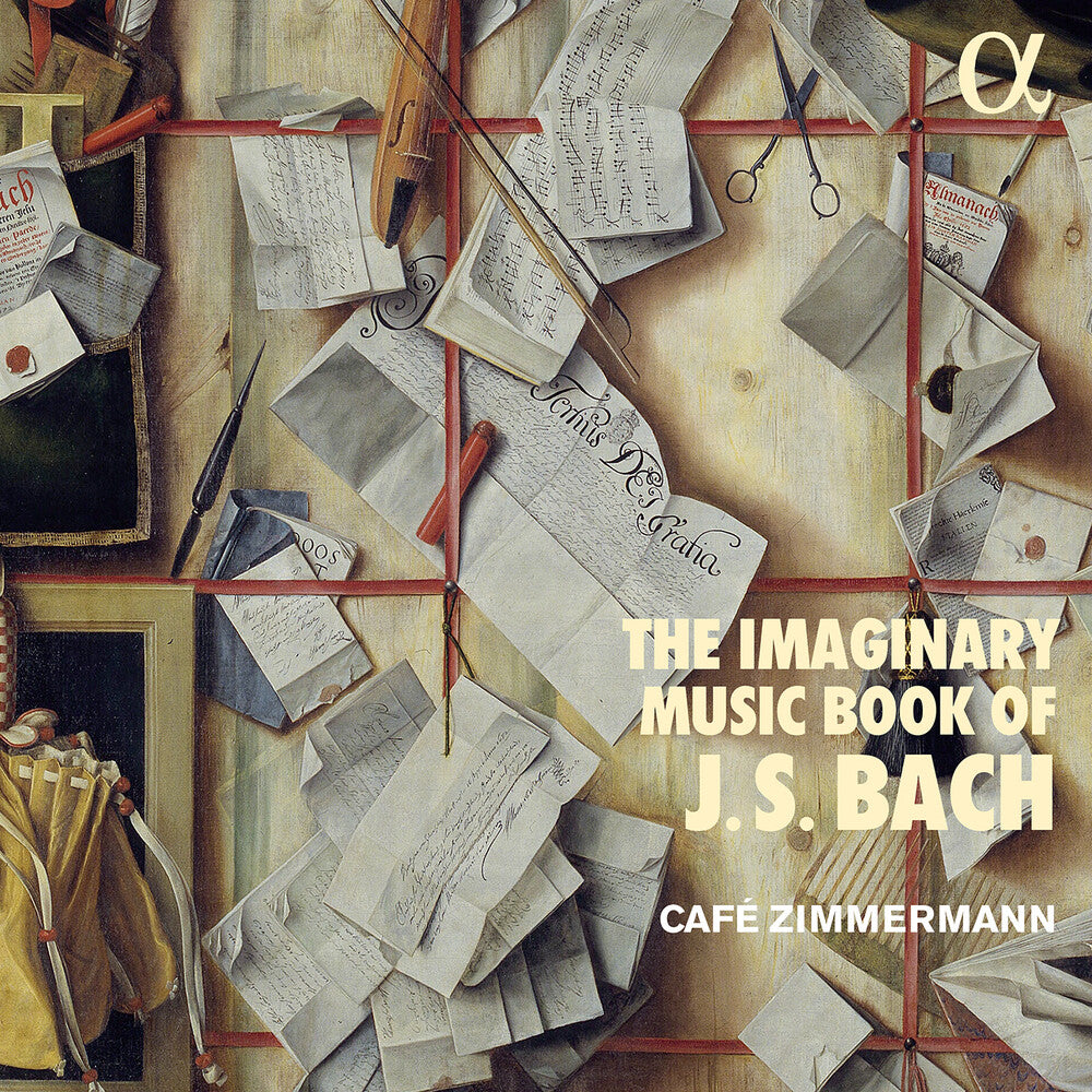 the album cover for Bach, J.S. / Zimmermann - Imaginary Music Book of J.S Bach