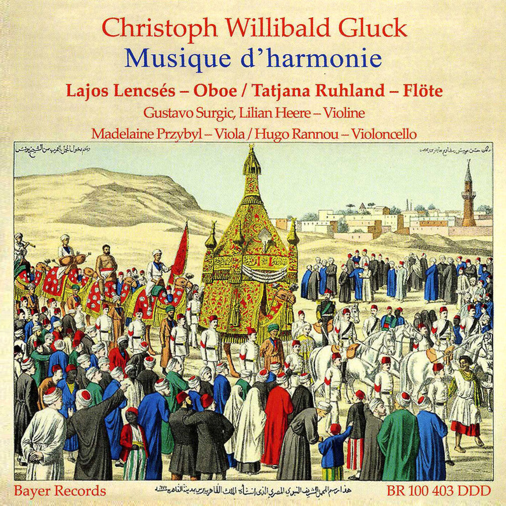 the album cover for Gluck / Lajos Lencses / Przybyl - Musique D'harmonie