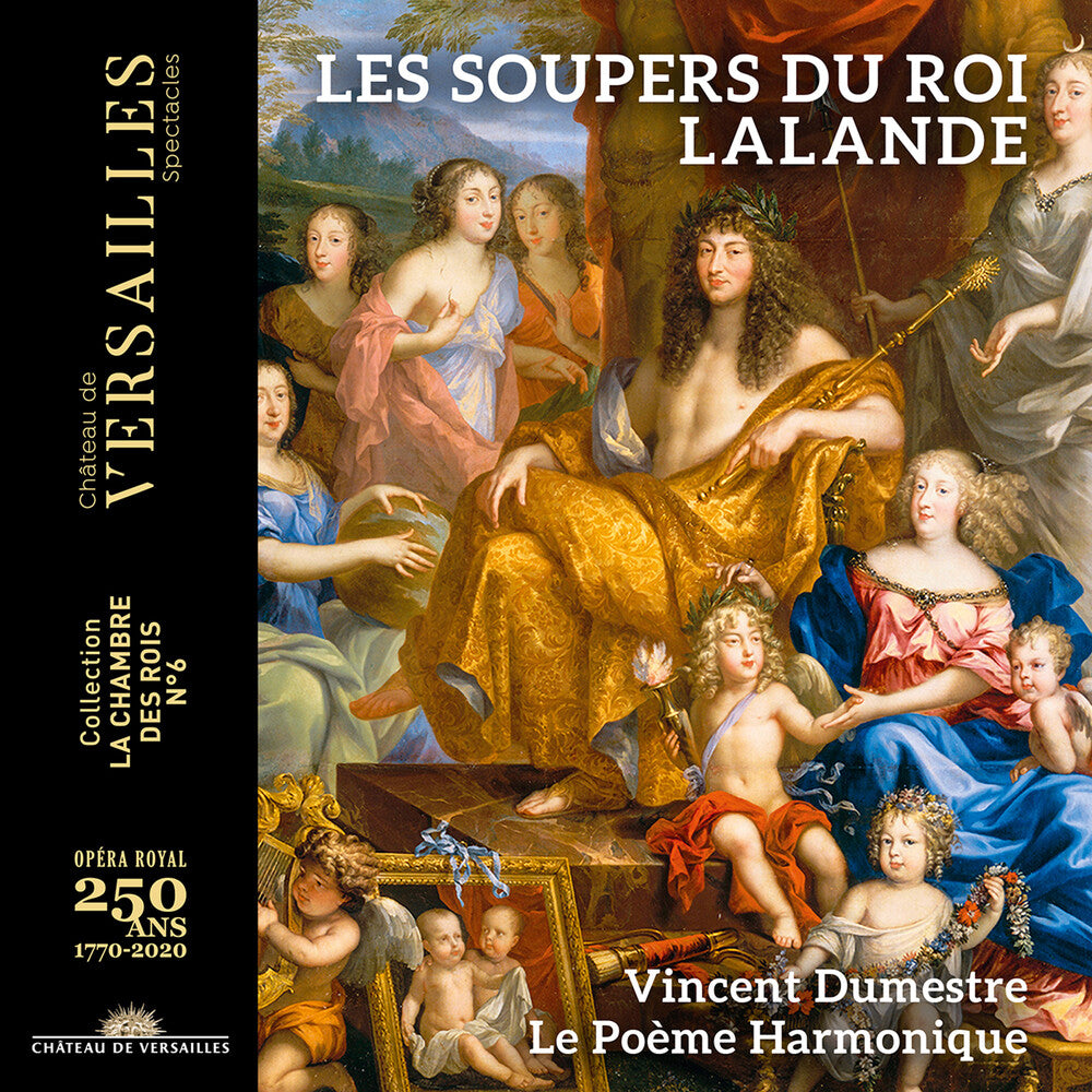the album cover for Lalande / Le Poeme Harmonique - Les Soupers Du Roy