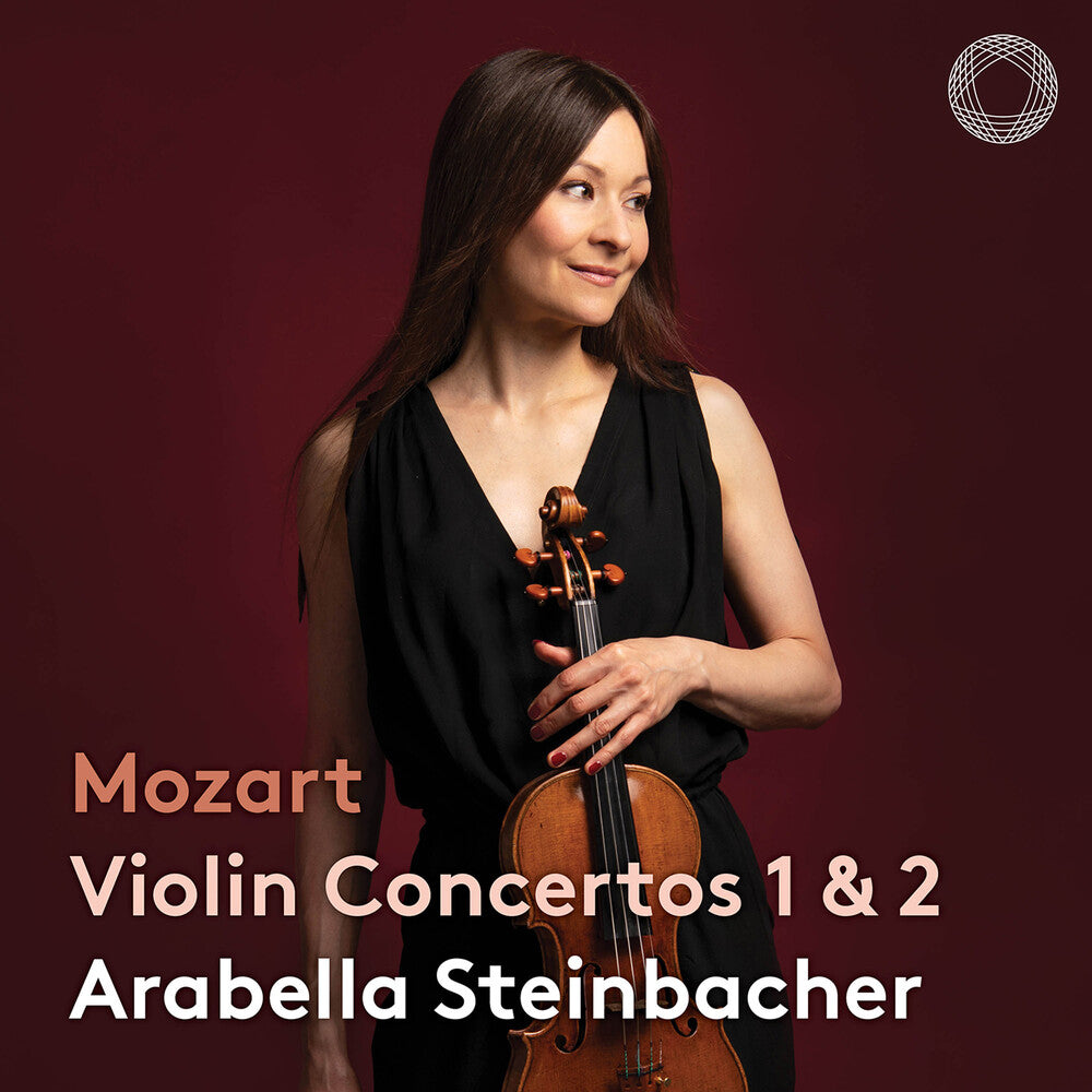 the album cover for Mozart / Steinbacher - Violin Concertos 1 & 2