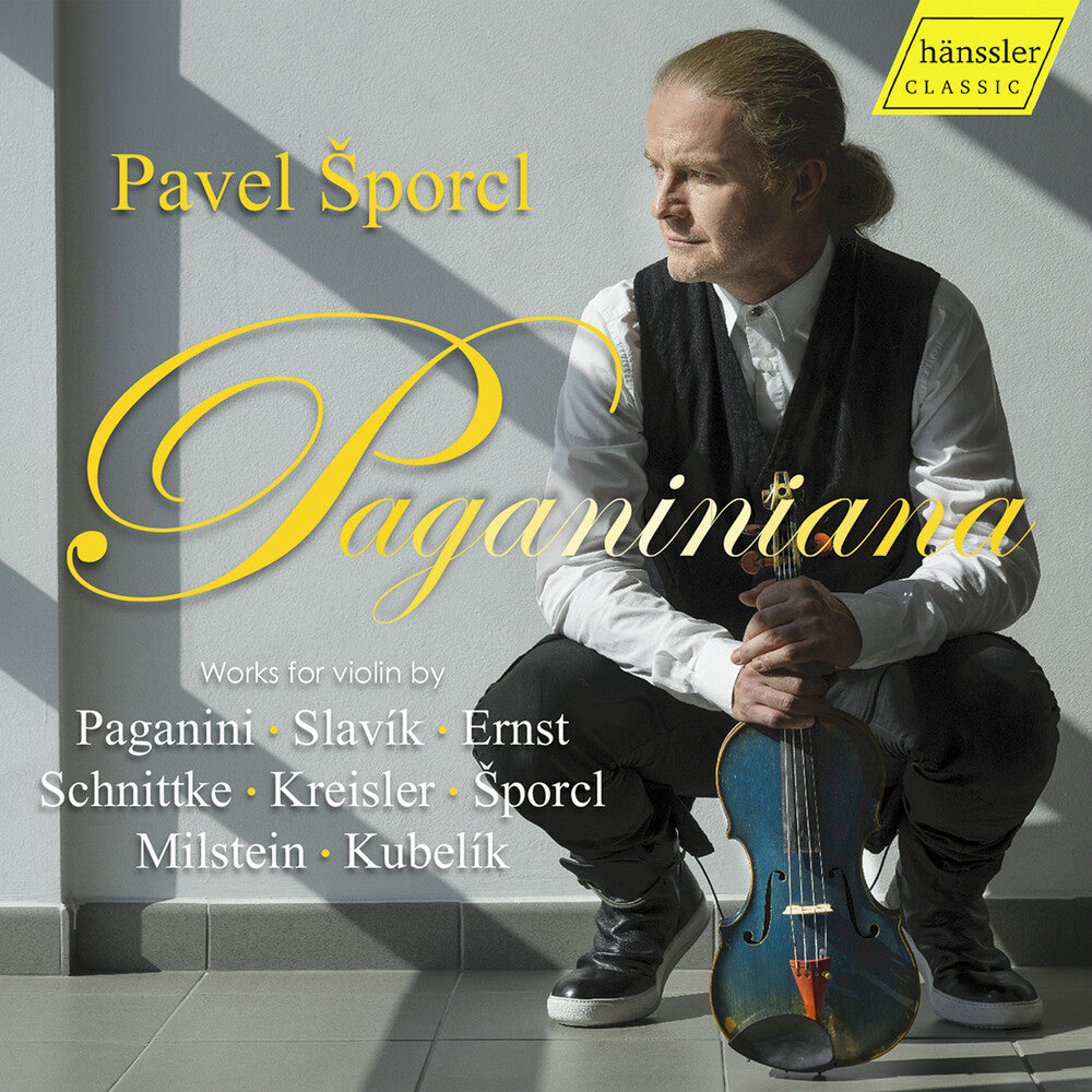 the album cover for Ernst / Sporcl - Paganiniana