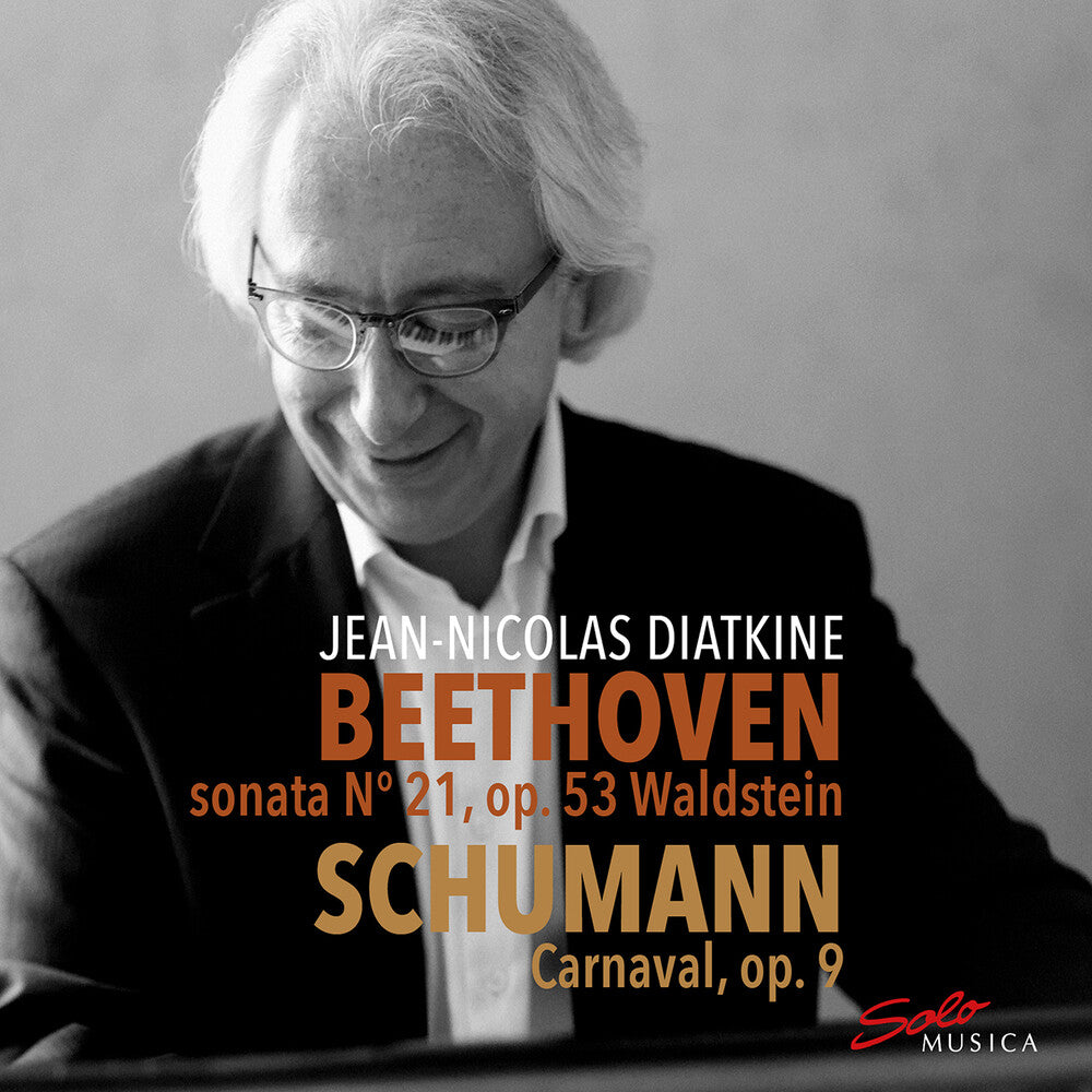 the album cover for Beethoven / Diatkine - Sonata 21 53 Carnaval 9