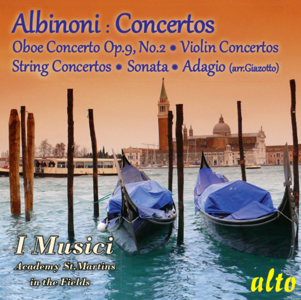 the album cover for I Musici / Academy of st. Martin-in-the-Fields - Albinoni Concertos Sonata Adagio