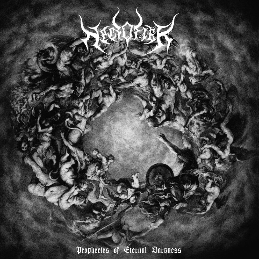 the album cover for Necrofier - Prophecies Of Eternal Darkness [LP]