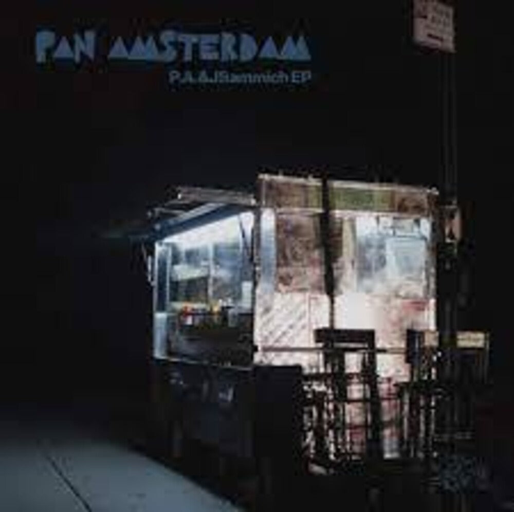 the album cover for Pan Amsterdam - P.A.&Jsammich [Haze Blue Colored Vinyl]