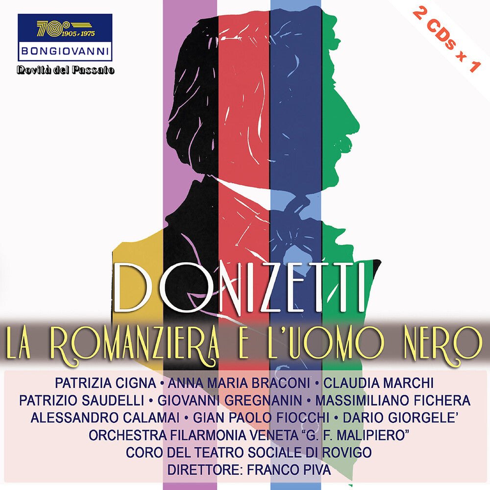 the album cover for Donizetti - Romanziera E L'uomo Nero (2pk)