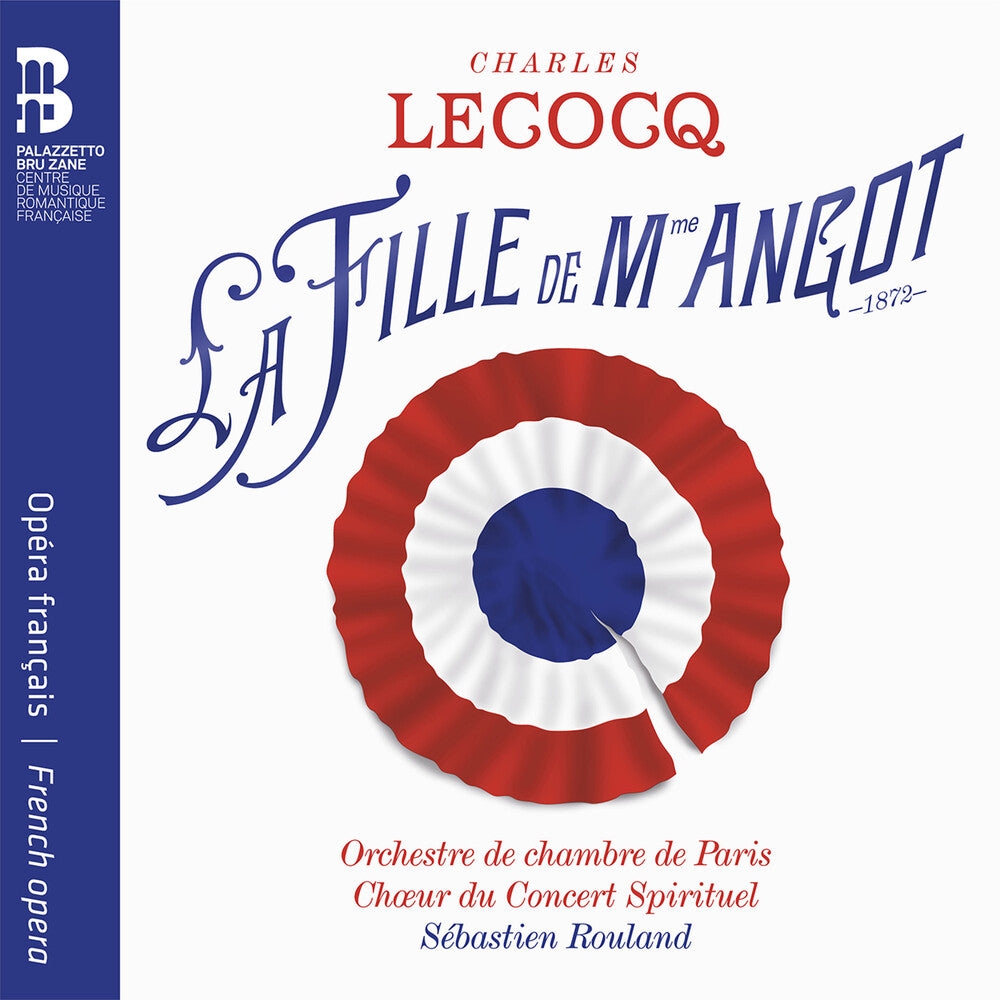 the album cover for Lecocq / Orchestre De Chambre De Paris / Rouland - Fille De Madame Angot (2pk)