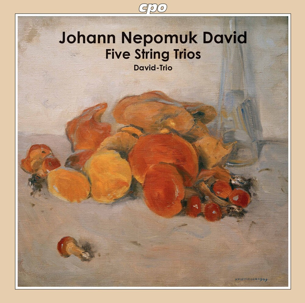 the album cover for David / Ober-Osterreichisches David Trio - String Trios