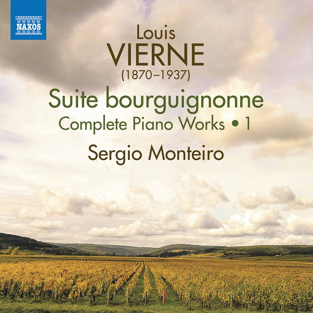 the album cover for Vierne / Monteiro - Complete Piano Music 1