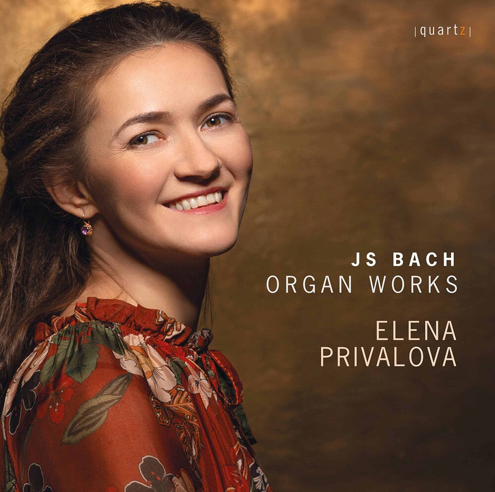 the album cover for J Bach .S. / Privalova - Organ Works