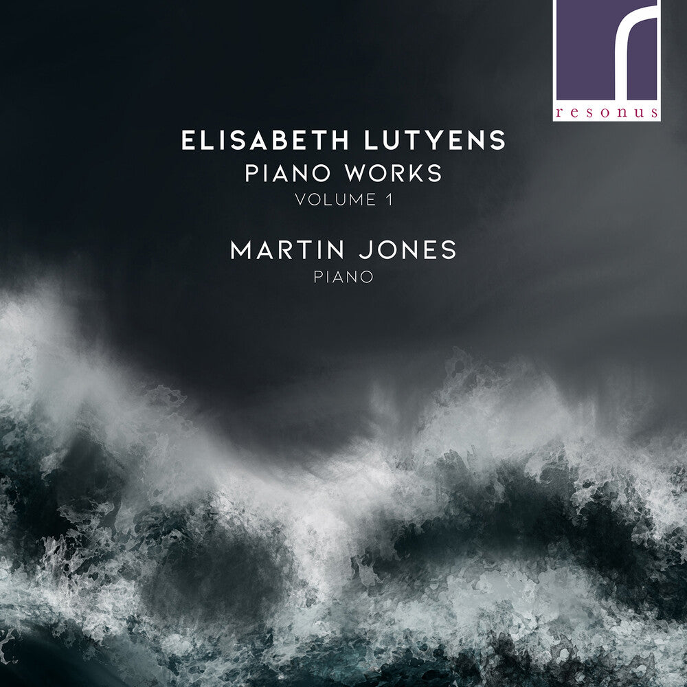 the album cover for Lutyens / Jones - Piano Works 1