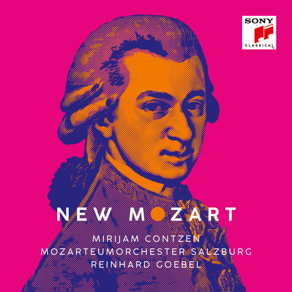 the album cover for Goebel - New Mozart