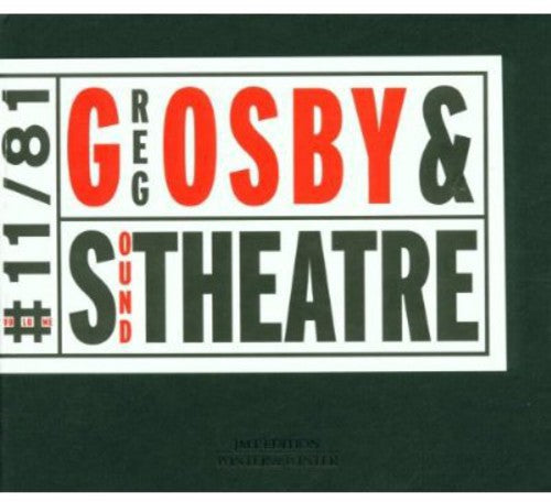the album cover for Greg Osby & Sound Theatre - Greg Osby and Sound Theatre