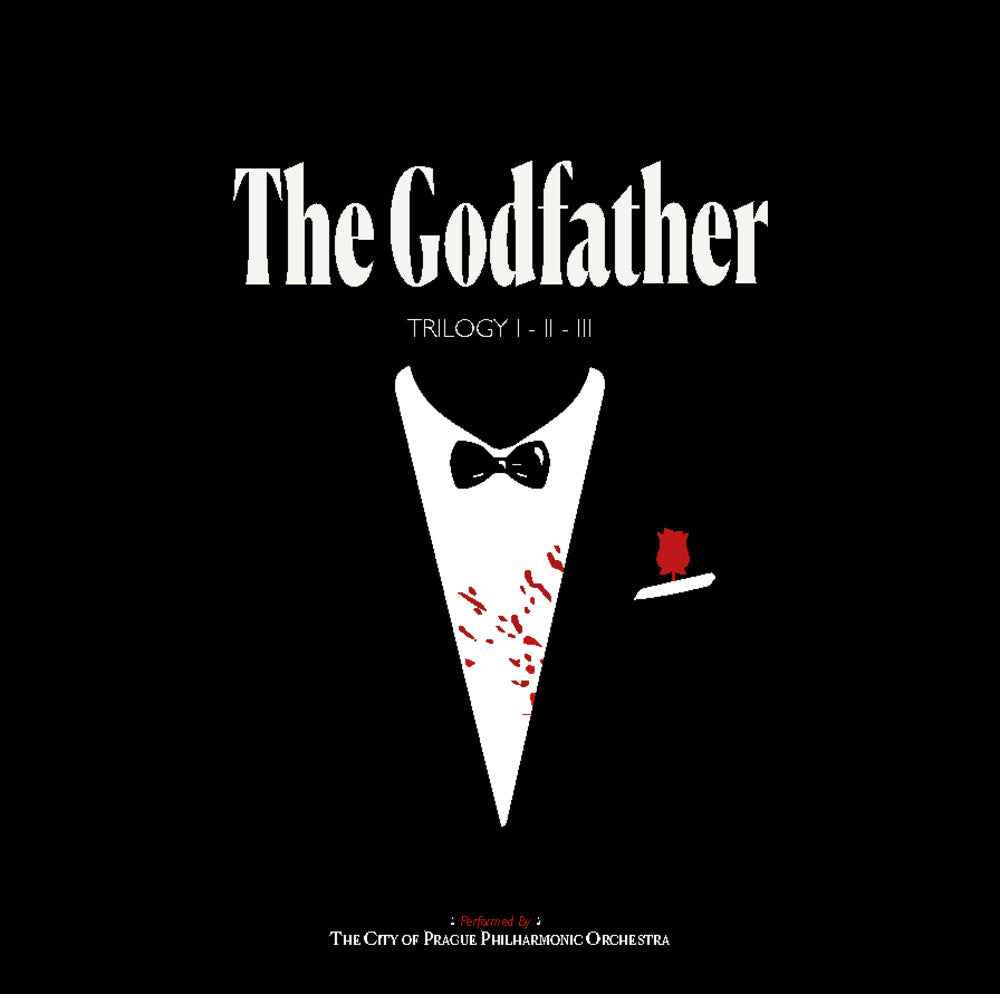 the album cover for City Of Prague Philharmonic Orchestra (Colv) (Gry) - Godfather Trilogy I - Ii - Iii [Colored Vinyl] (Gry) (Red)