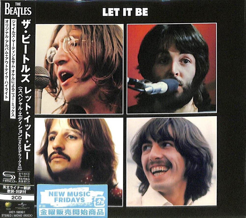 the album cover for The Beatles - Let It Be (Spec) (Shm) (Jpn)
