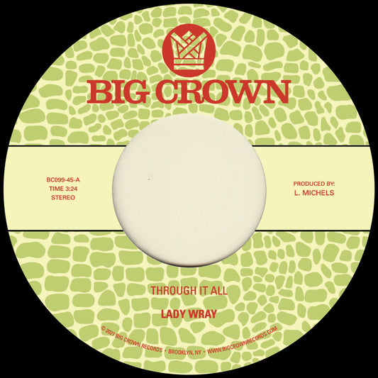 the album cover for Lady Wray - Through It All / Under The Sun