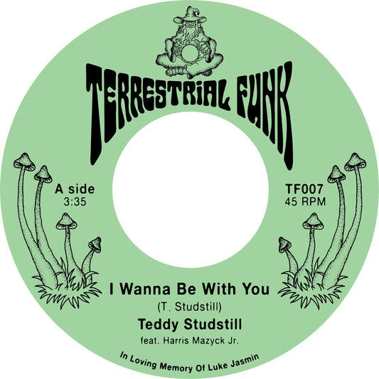 the album cover for Teddy Studstill - I Wanna Be With You / There Comes A Time